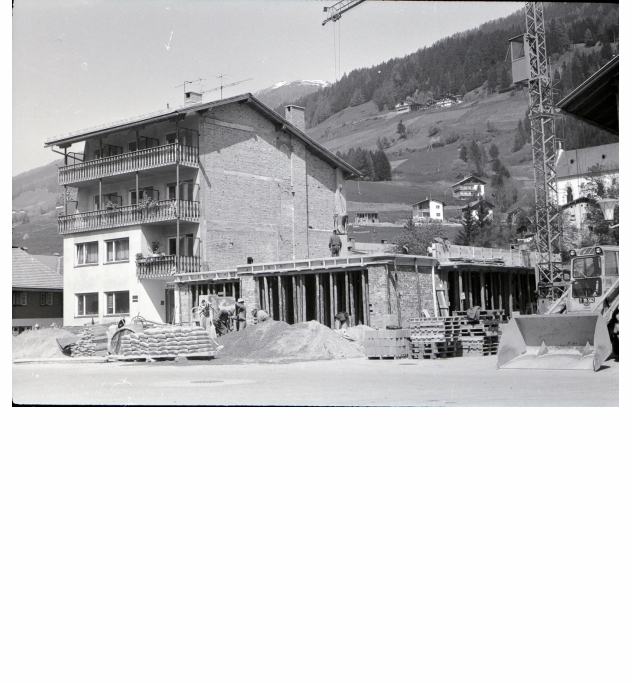Hotel Bergland Website, erste Version 2004