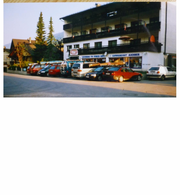 Hotel Bergland in den 1990er Jahren