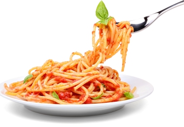 Spaghetti mit Tomatensauce
