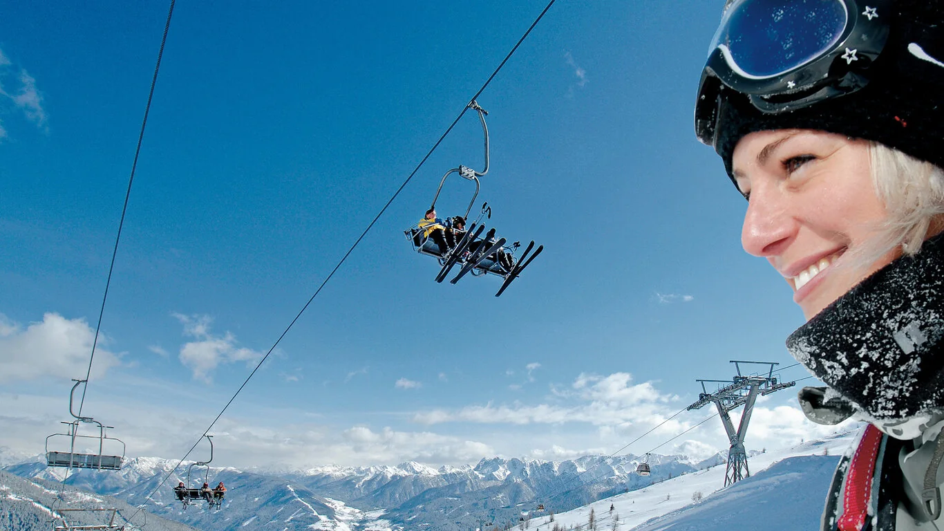 Skifahren am Thurntaler – Foto des Skizentrums Hochpustertal