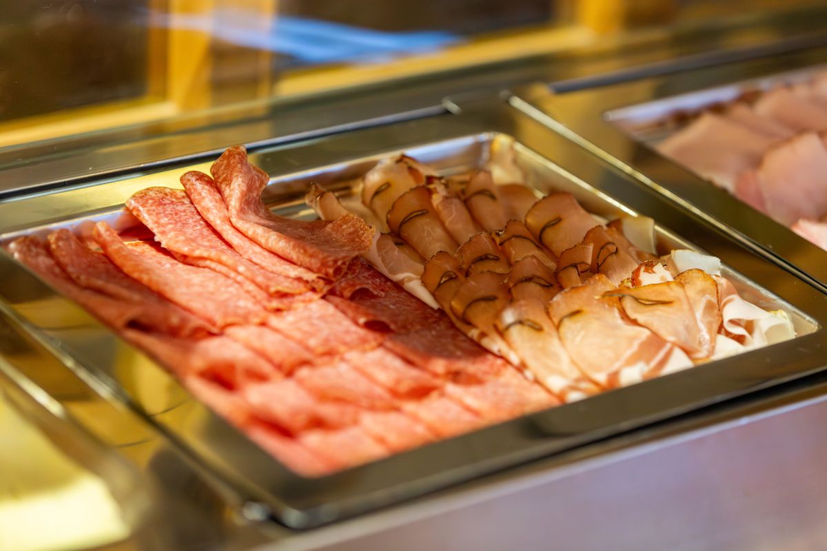 Frühstücksbuffet im Hotel Bergland