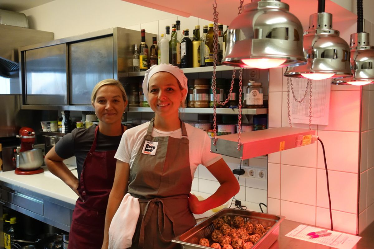 In der Küche – frisch zubereitet