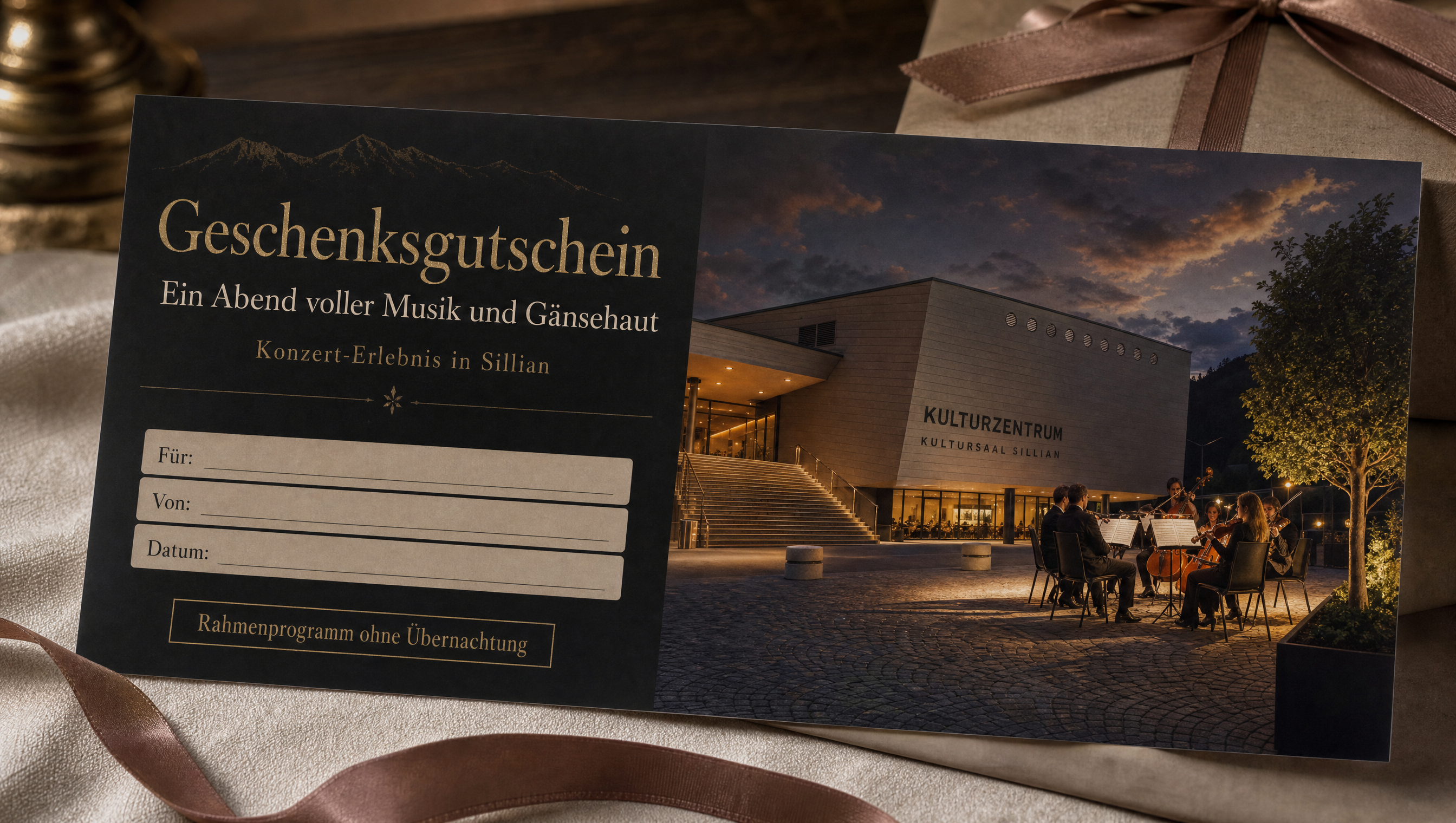 Geschenkgutschein Konzert-Special